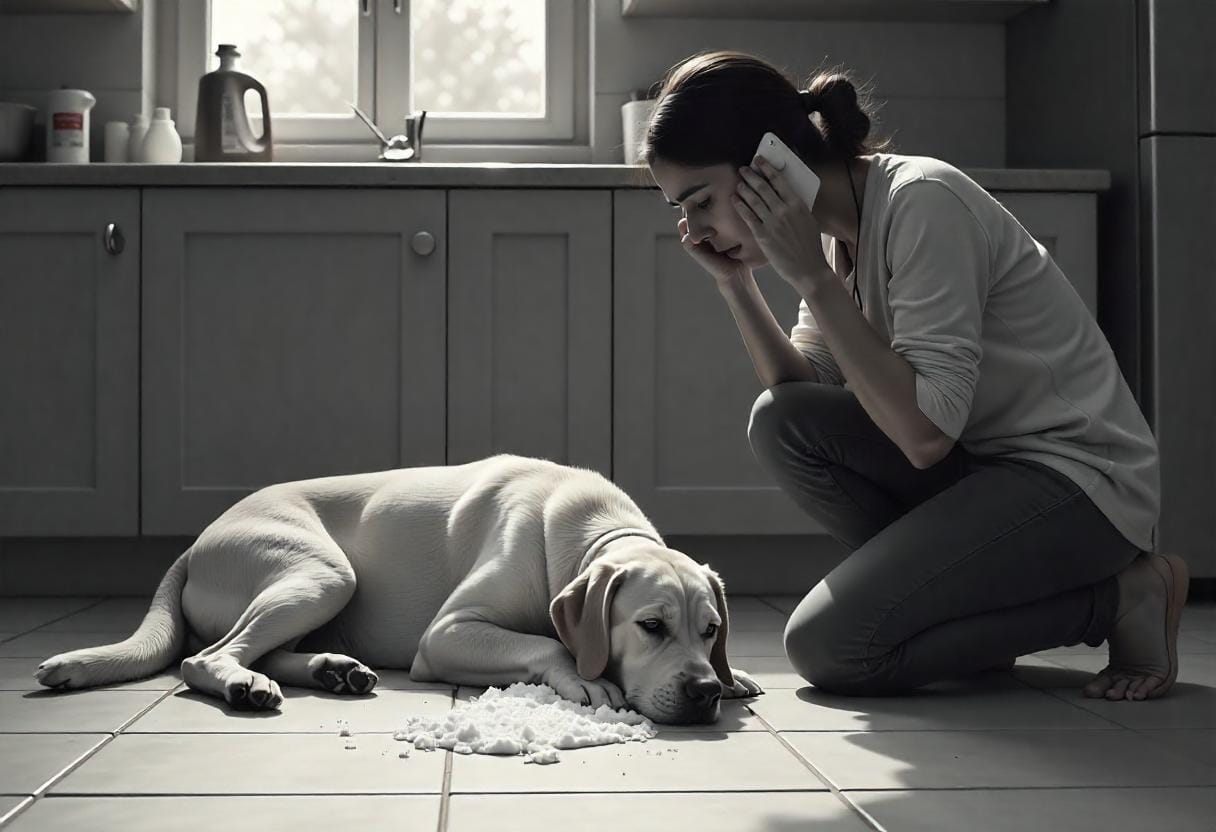 Dog Vomiting White Foam: Causes and Prevention