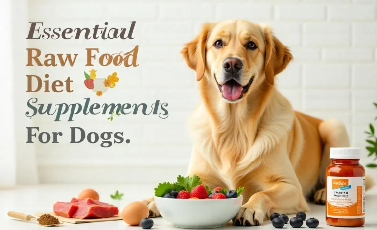 Essential Raw Food Diet Supplements for Dogs – risks and benefits