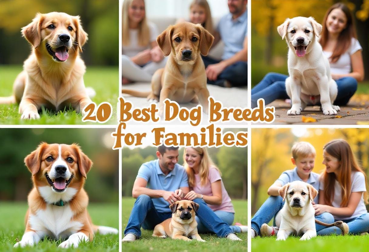 20 Best Dog Breeds for Families